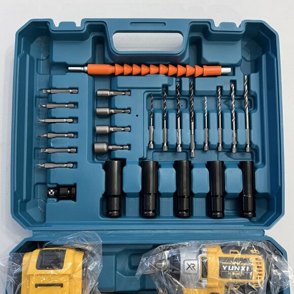 Brand New Cordless Power Impact Wrench w/Battery, Charger, Tools & Case! - Picture 12 of 16